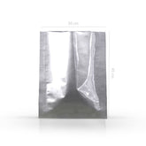 Qnubu Aluminum Foil Bag Sealable Silver 300x450 mm